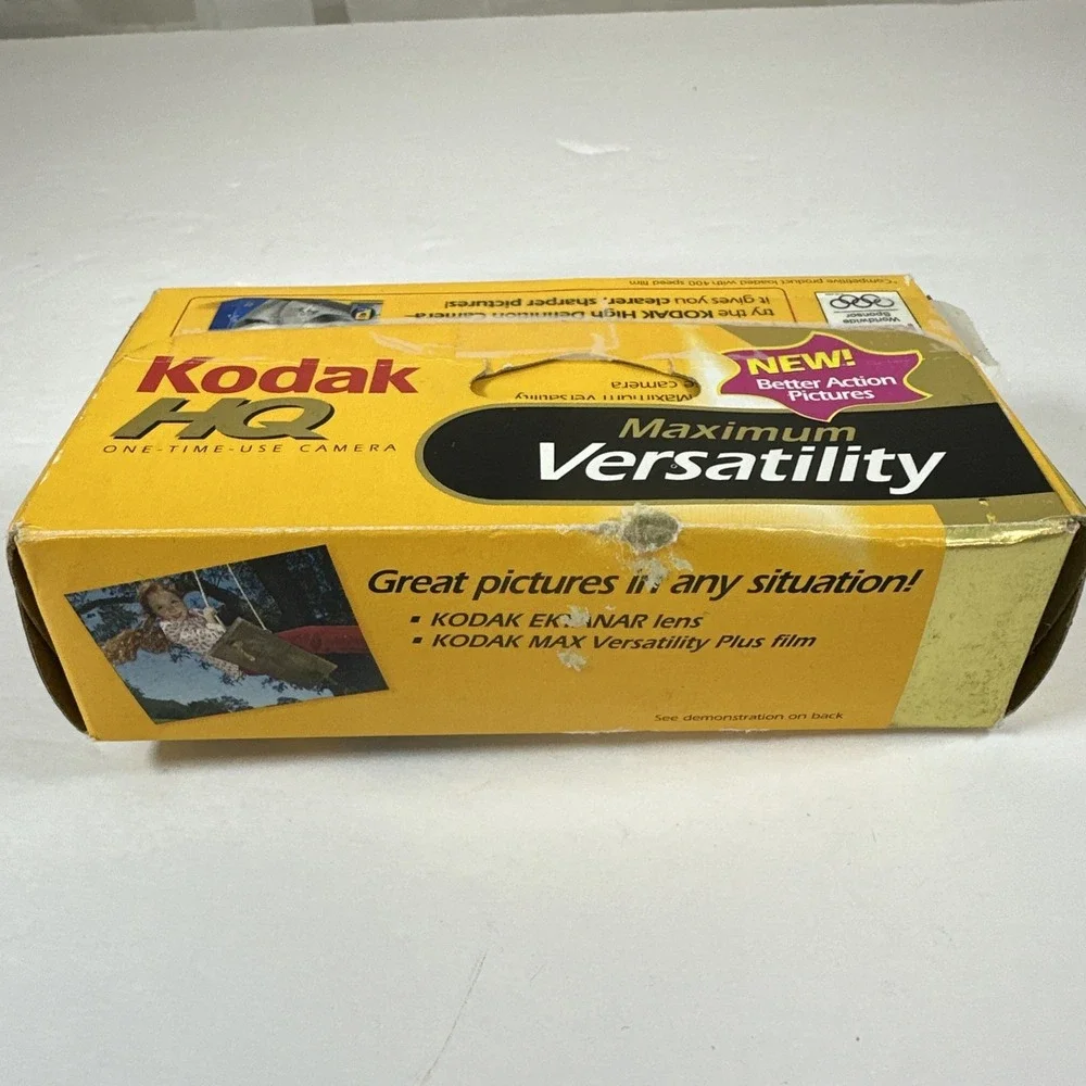 Kodak Max Single‎ Use Camera Disposable 800 Film 27 Exposures Expired 2006 Parts
